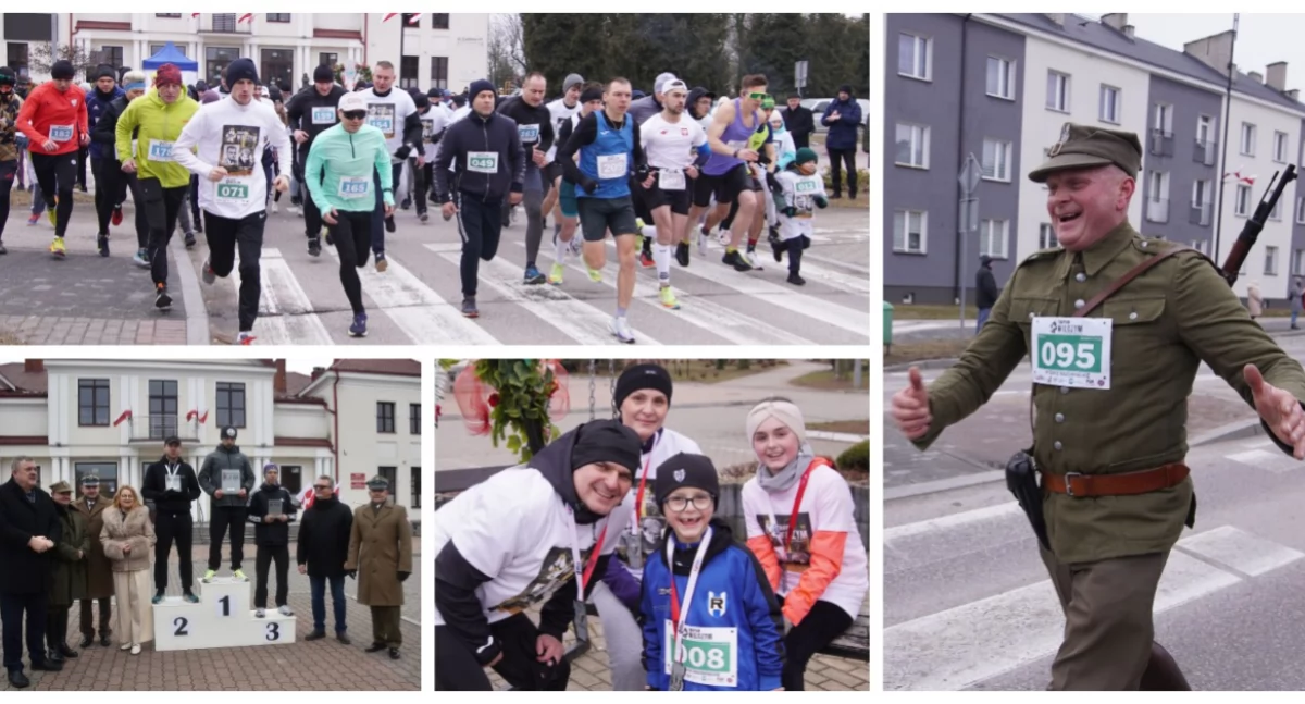 Od przedszkolaka do seniora - około 150 osób pobiegło Tropem Wilczym w Wysokiem Mazowieckiem [FOTO + VIDEO]