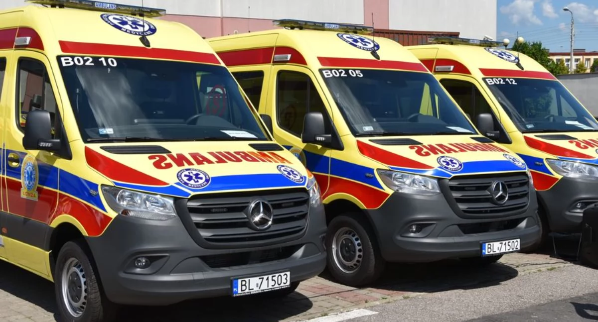 Szpital Ogólny w Wysokiem Mazowieckiem z dotacją na zakup nowych karetek