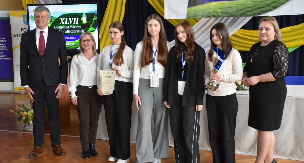 Sukces uczniów ZSZ im. St. Staszica w Wysokiem Mazowieckiem na XLVII Olimpiadzie Wiedzy o Mleku i Mleczarstwie