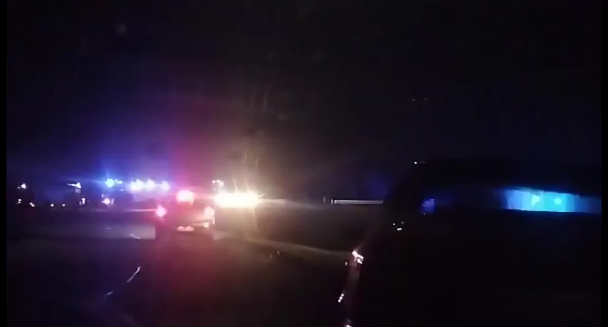 Zderzenie dwóch osobówek na DK66 Wysokie Mazowieckie - Zambrów [video]