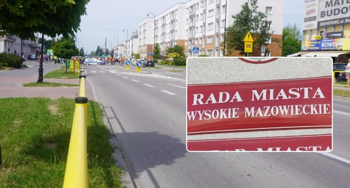 Wysokie Mazowieckie: Radni miasta apelują o poprawę bezpieczeństwa na drogach powiatowych