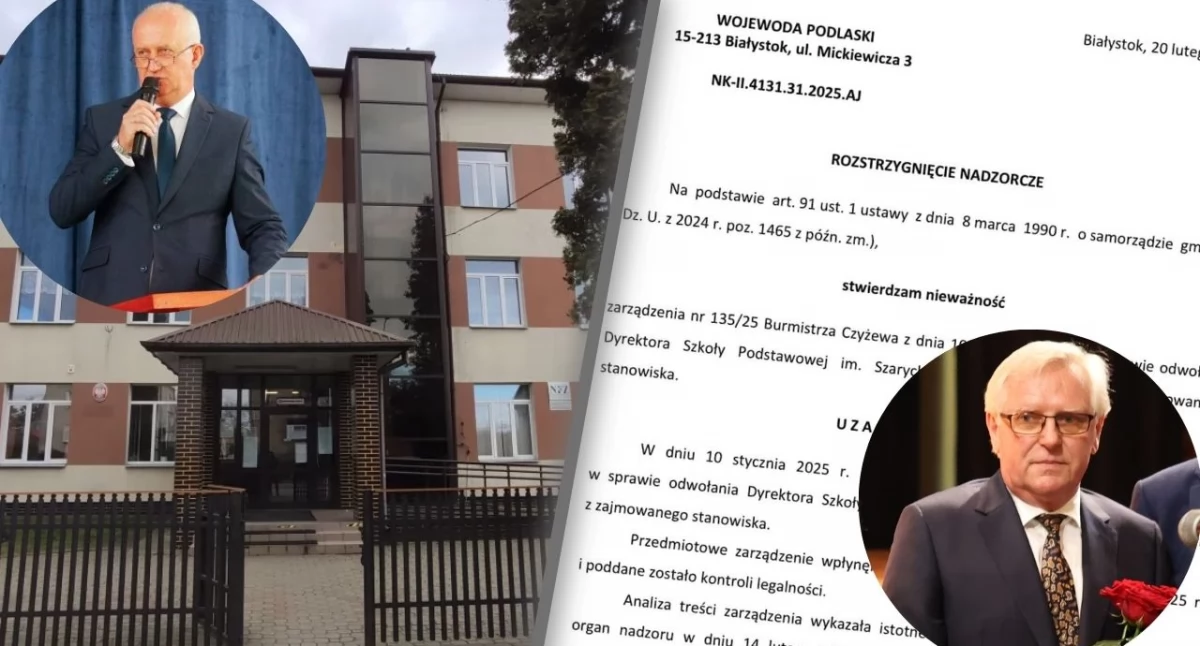 Burmistrz Czyżewa naruszył prawo? Wojewoda cofa jego decyzję