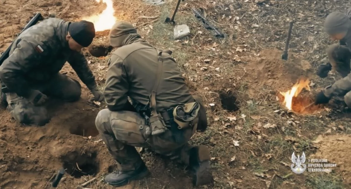 Terytorialsi z Dąbrowy Moczydeł na intensywnym szkoleniu zintegrowanym
