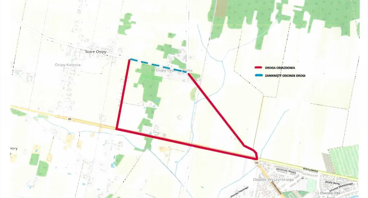 Nowa nawierzchnia na drodze Osipy Lepertowizna – Stare Osipy. Będą utrudnienia!