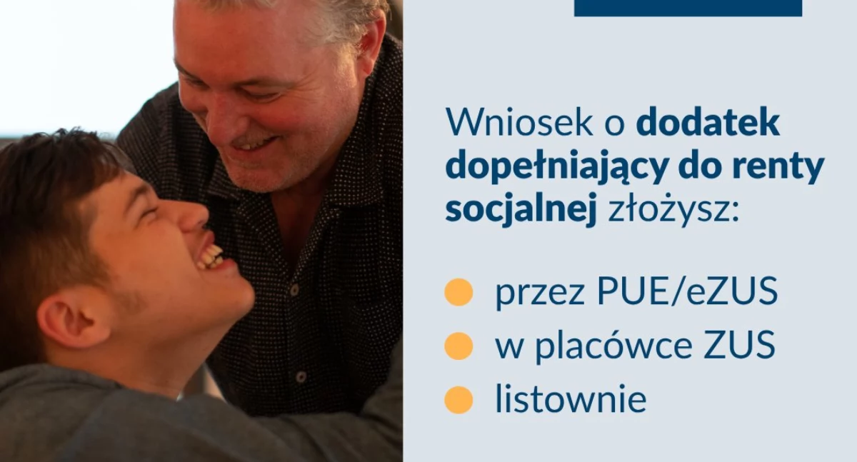 Od maja ZUS zacznie wypłacać dodatek dopełniającego do renty socjalnej