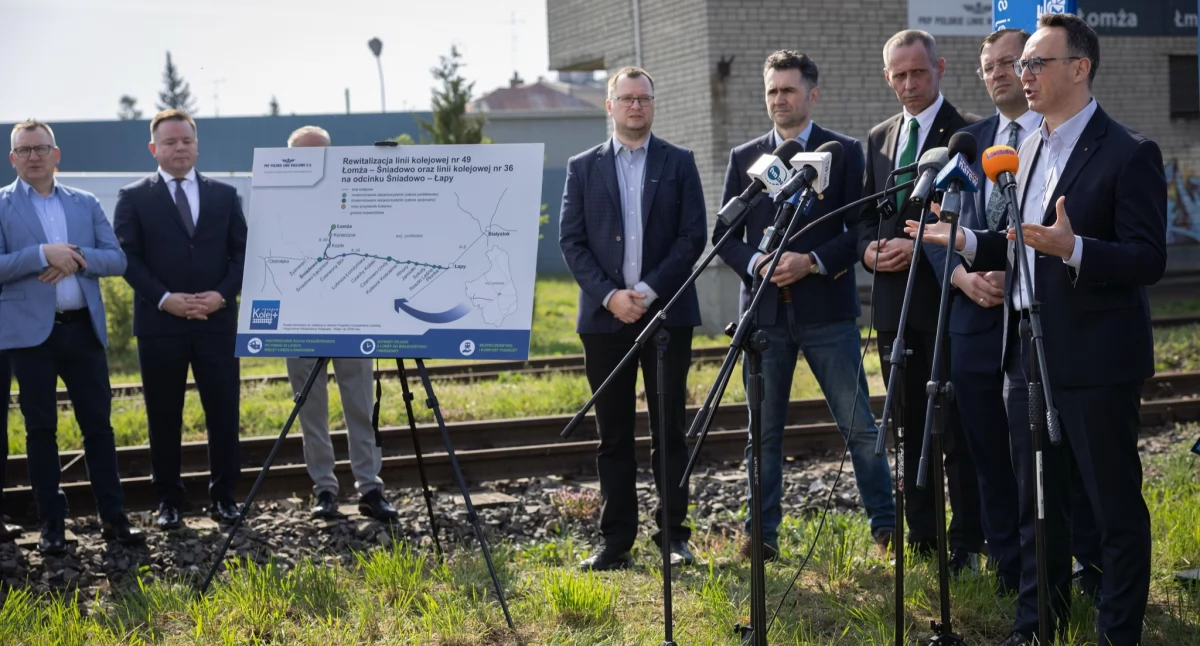Kolej wraca do Łomży! Kulesze Kościelne i Sokoły zyskają zmodernizowane przystanki