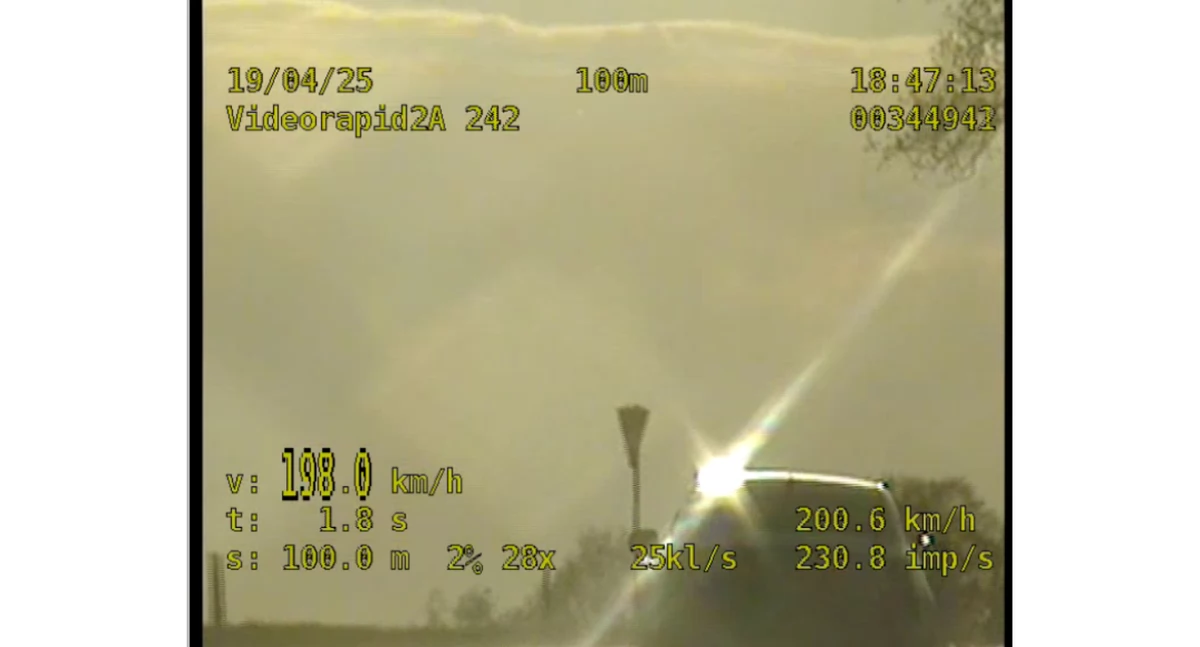 Jechała prawie 200 km/h przez gminę Wysokie Mazowieckie. 