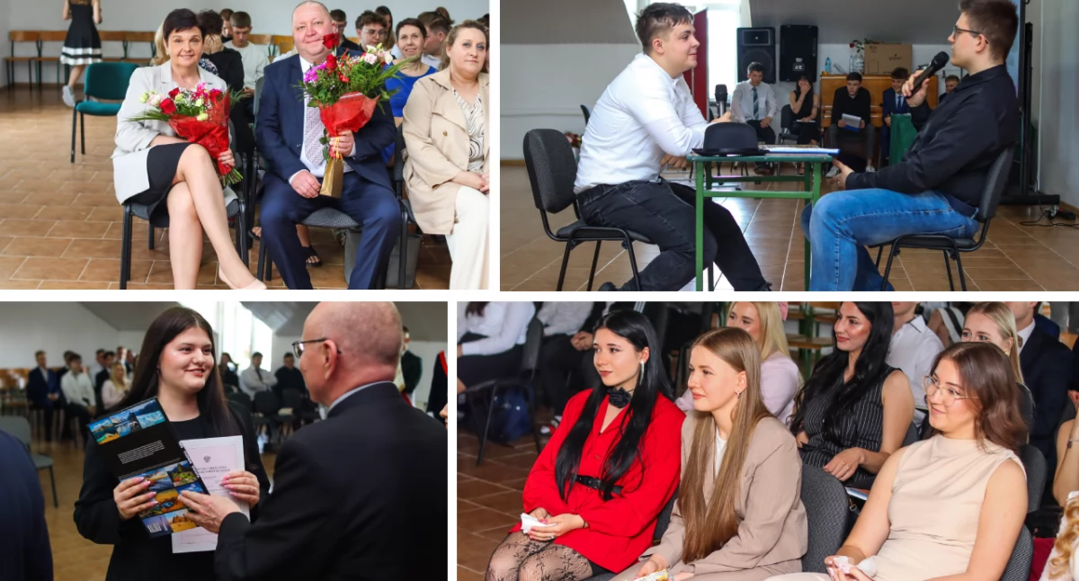 ZSOiZ w Czyżewie pożegnał tegorocznych absolwentów. Czeka ich jeszcze egzamin dojrzałości [FOTO]
