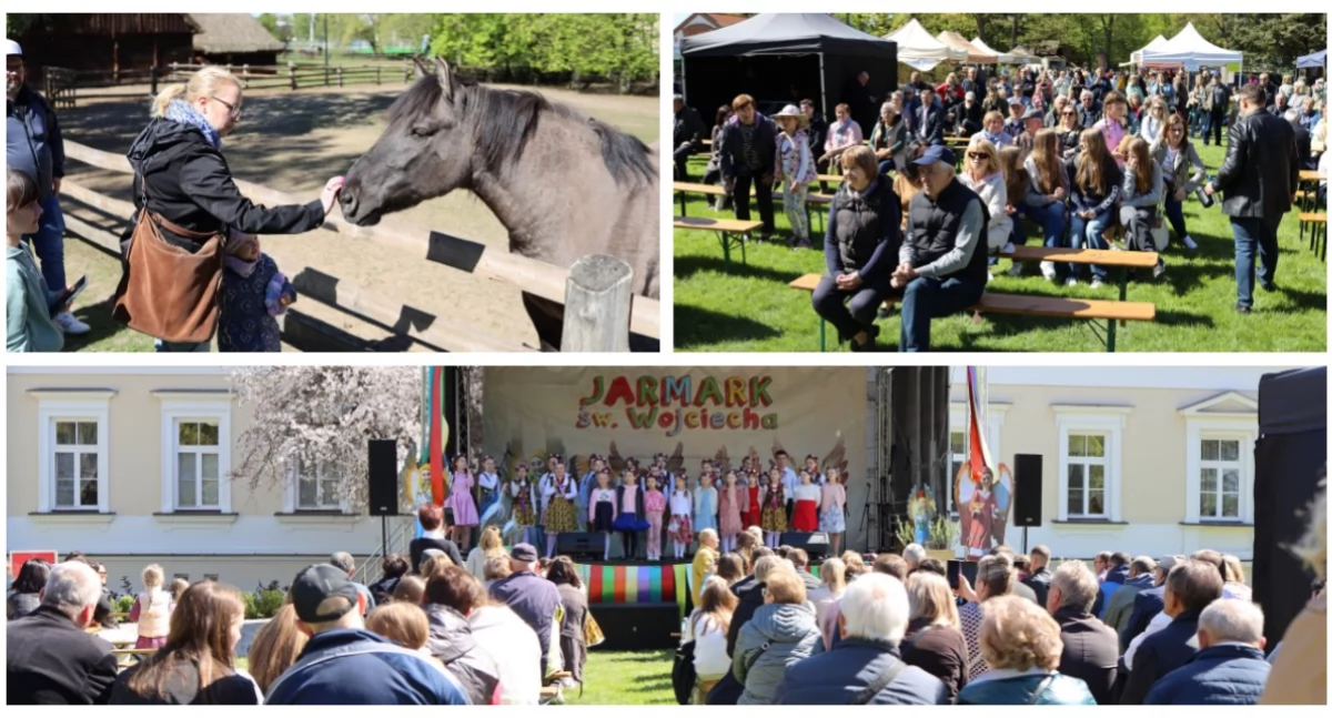 Słońce, muzyka i tradycja – za nami Jarmark Św. Wojciecha w Ciechanowcu [FOTO + VIDEO]