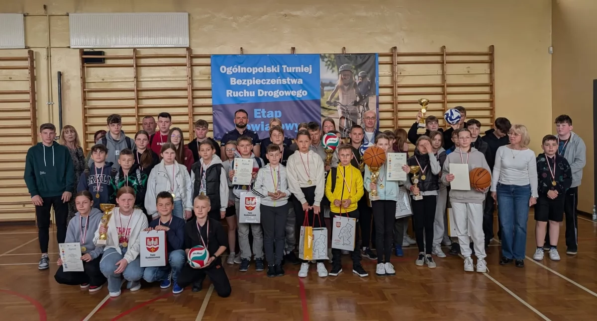 Poznaliśmy zwycięzców powiatowego etapu XLVI Ogólnopolskiego Turnieju o Bezpieczeństwie w Ruchu Drogowym [foto]