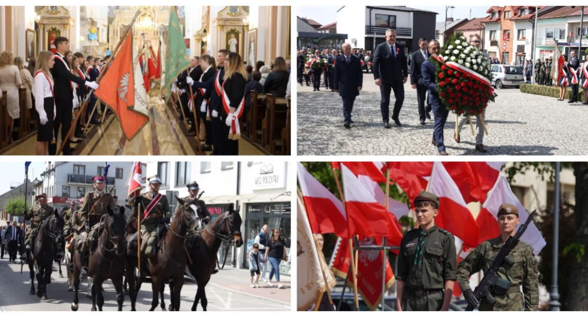 Uroczystości 234. rocznicy uchwalenia Konstytucji 3. Maja w Wysokiem Mazowieckiem [FOTO + VIDEO]