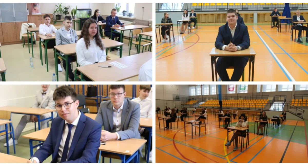 Ósmoklasiści rozpoczęli egzaminy. Dziś test z języka polskiego [FOTO]