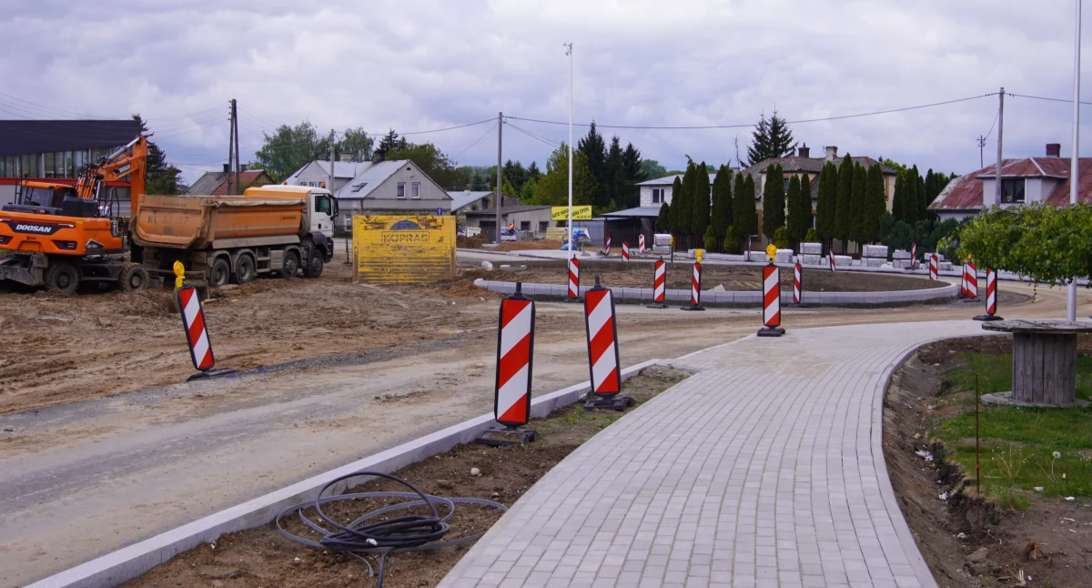Zaawansowane prace przy przebudowie ulicy Szkolnej w Czyżewie [FOTO]