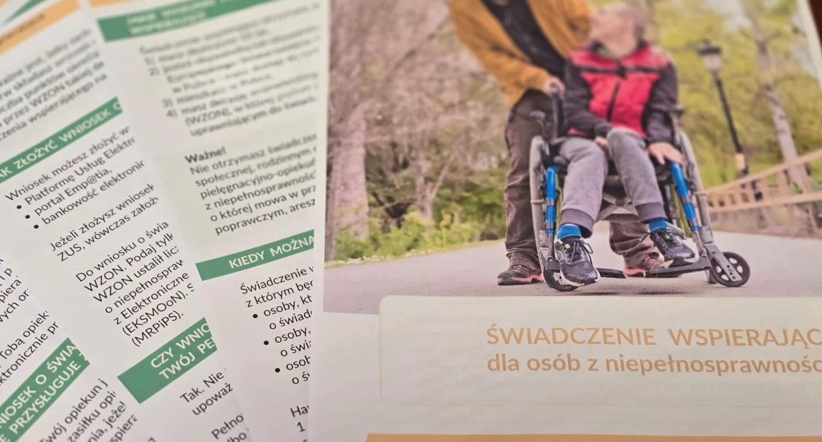 Świadczenie wspierające z ZUS-u dla dorosłych osób z niepełnosprawnością