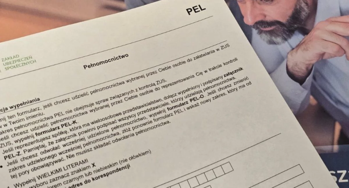 ZUS przypomina: przedsiębiorcy muszą aktualizować dane przy zmianie pełnomocników