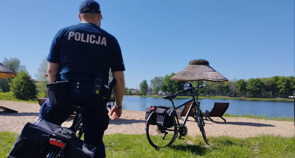 Rywalizacja policyjnych patroli rowerowych w Ciechanowcu - sprawdź, gdzie będą utrudnienia