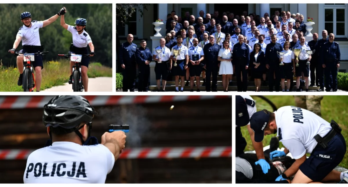 Ciechanowiec: Zakończyły się IV Ogólnopolskie Zawody Policyjnych Patroli Rowerowych [foto]