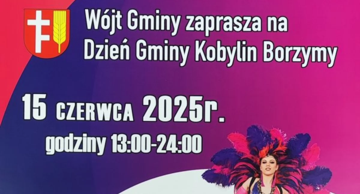 Święto Gminy Kobylin-Borzymy już 15 czerwca!