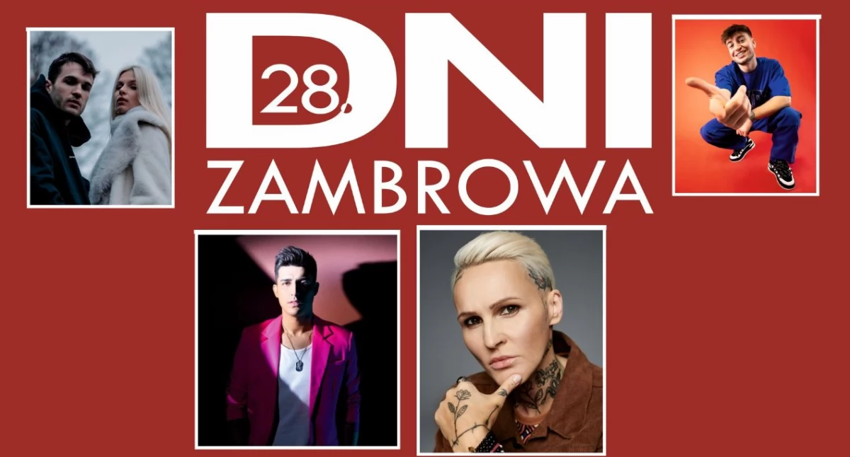 Agnieszka Chylińska i Filip Lato wystąpią w Zambrowie [PROGRAM]
