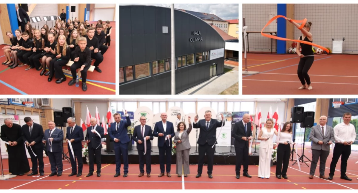 Hala Olimpia przy MZS w Wysokiem Mazowieckiem oficjalnie otwarta [FOTO + VIDEO]