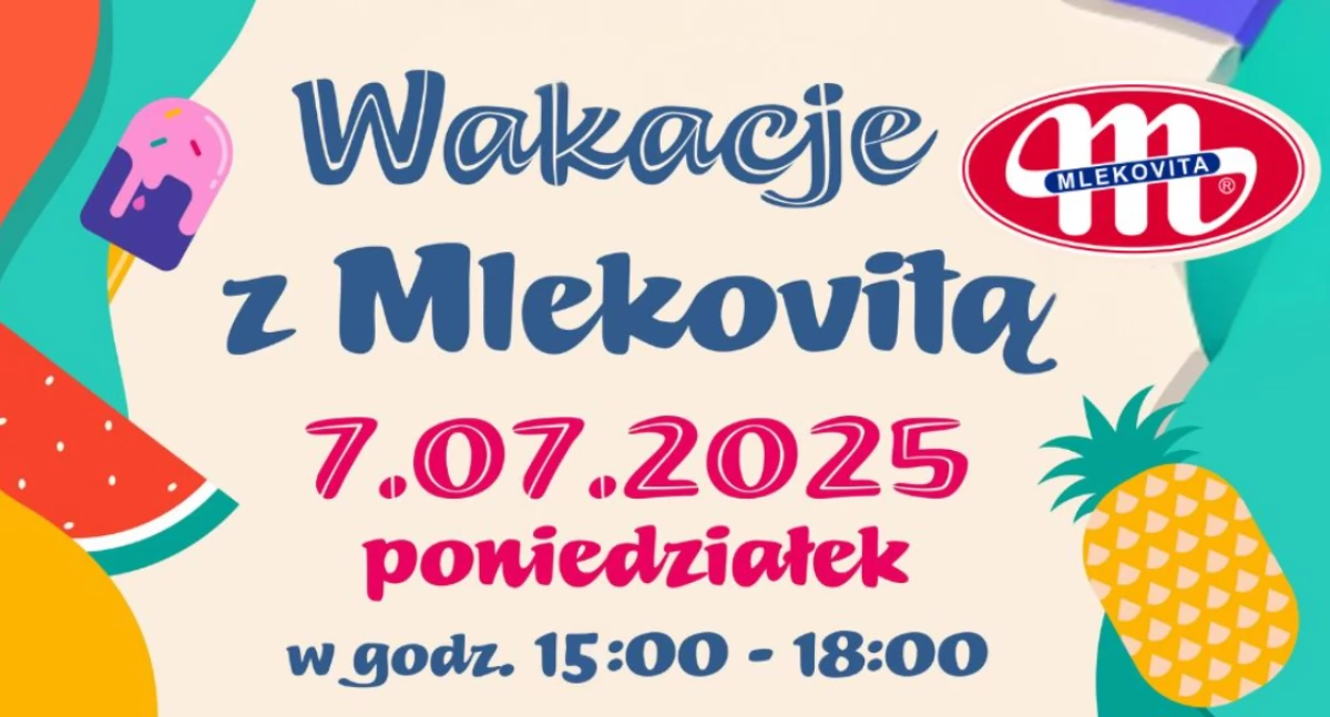 Wakacyjny piknik z Mlekovitą w Wysokiem Mazowieckiem. Gościem specjalnym - Andrzej Gołota