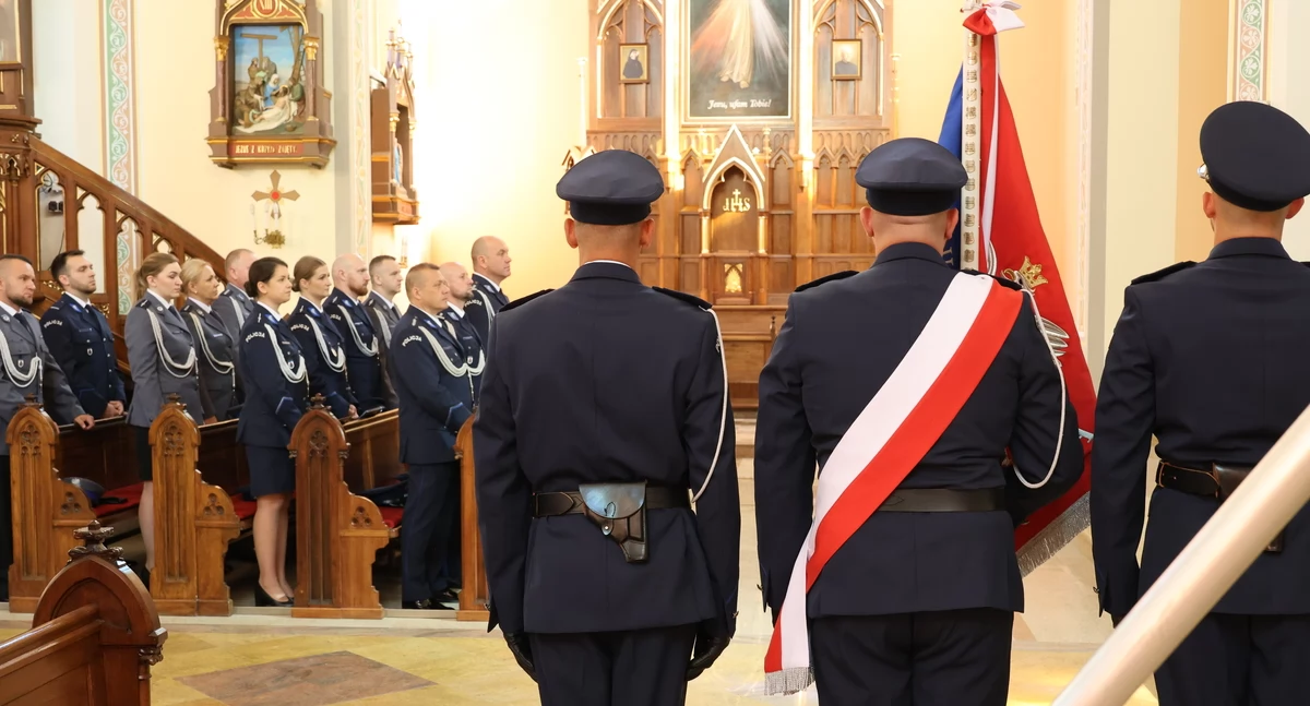 Uroczyste obchody Święta Policji w Wysokiem Mazowieckiem [foto]
