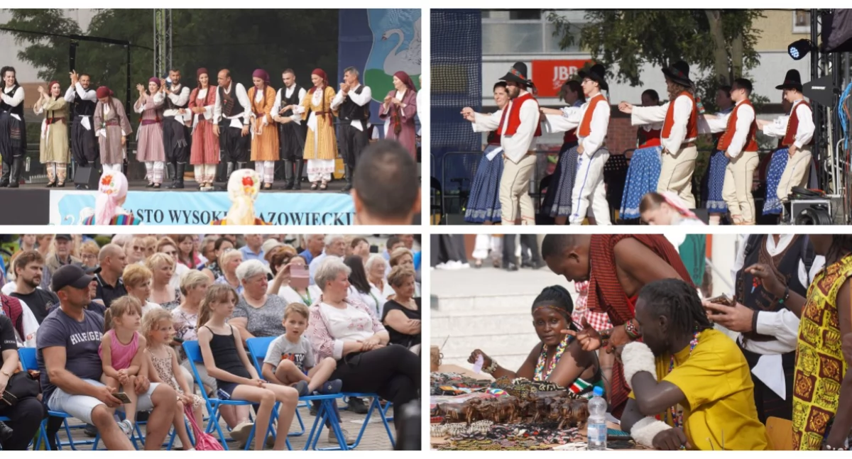 Kolory, rytmy i emocje – folklor z całego świata zawitał do Wysokiego Mazowieckiego [FOTO]