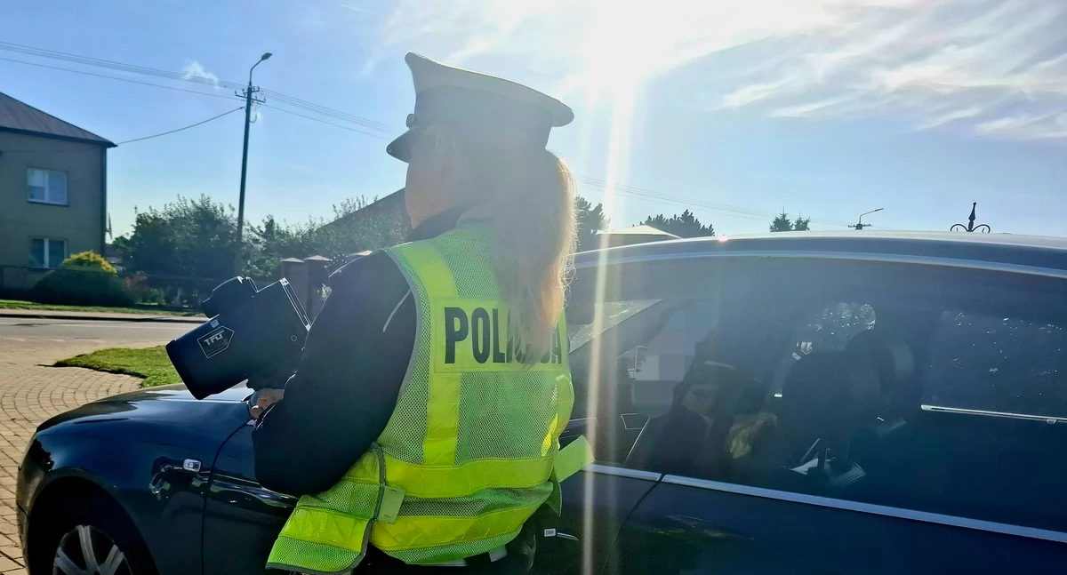 117 km/h w terenie zabudowanym. 33-latek stracił prawo jazdy, ale nie przyjął madatu