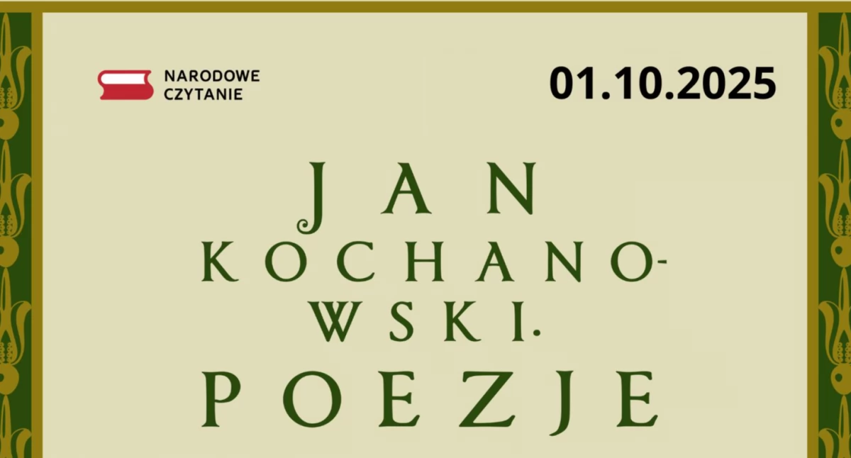 Narodowe Czytanie Poezji Jana Kochanowskiego w Szepietowie