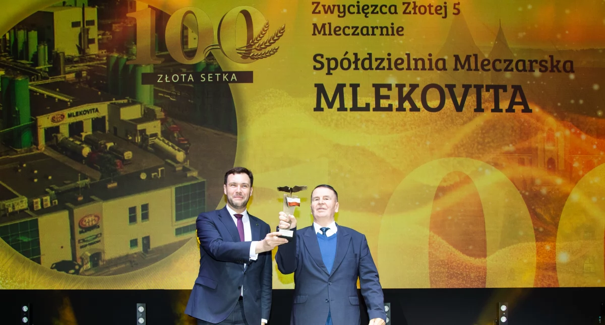 MLEKOVITA z potrójnym triumfem w Złotej 100 Polskiego Rolnictwa 2025