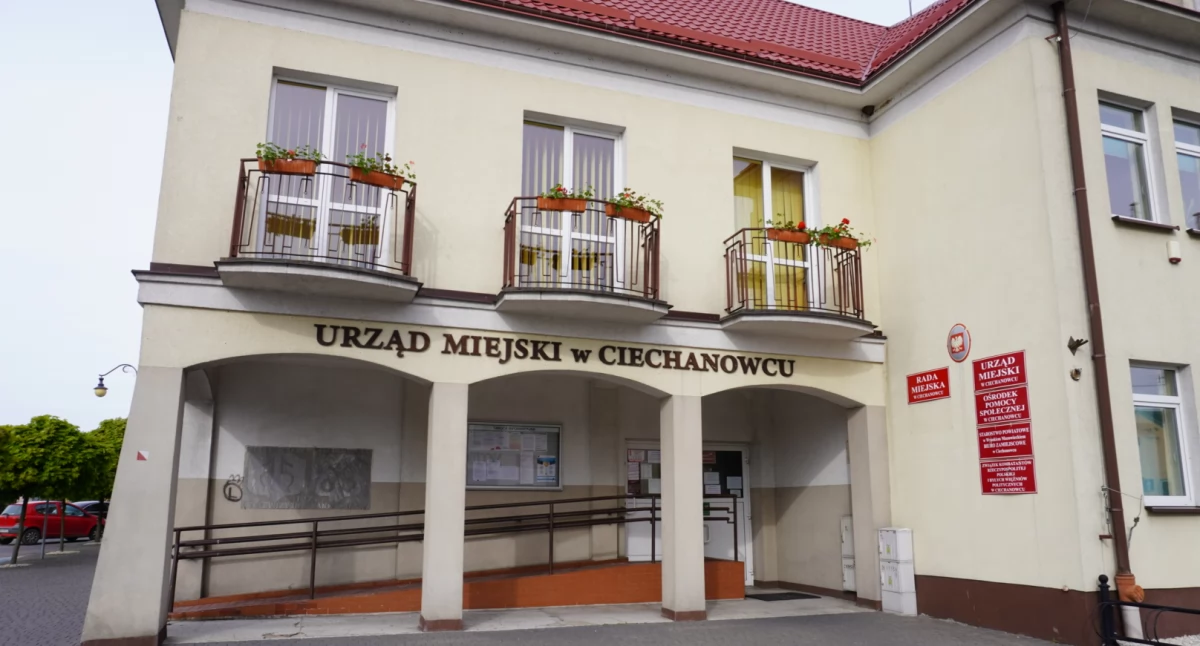 Urząd Miejski w Ciechanowcu będzie nieczynny