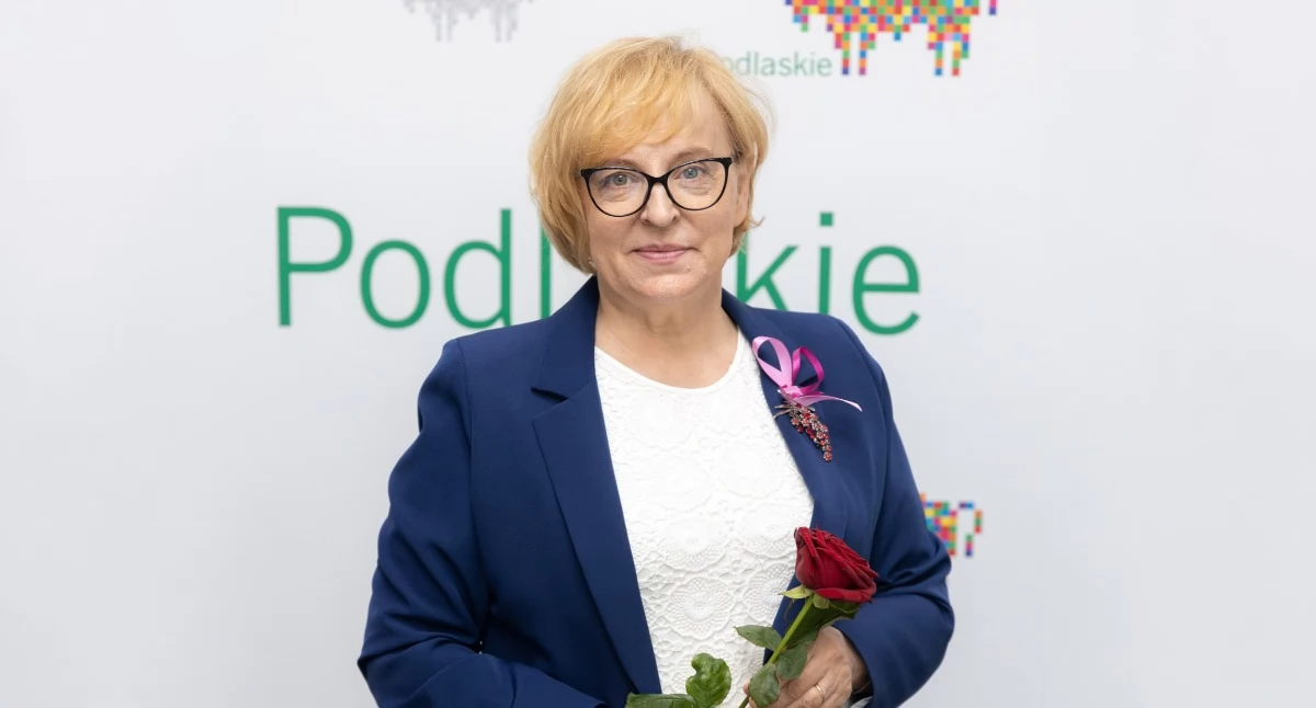 Halina Leszczyńska z Ciechanowca w Podlaskiej Wojewódzkiej Radzie Seniorów