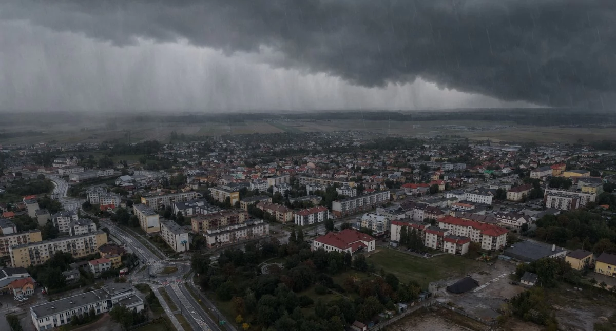 IMGW ostrzega przed intensywnymi opadami deszczu. Alert także dla powiatu wysokomazowieckiego