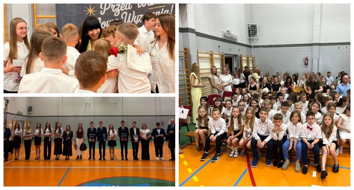 Pożegnanie absolwentów i zakończenie roku szkolnego w SP nr 2 w Wysokiem Mazowieckiem [foto]