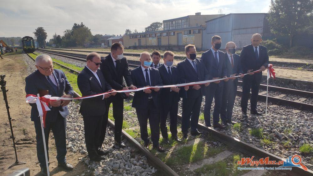 Po 20 latach przerwy w Sokołach reaktywowano stację towarową [foto+video]