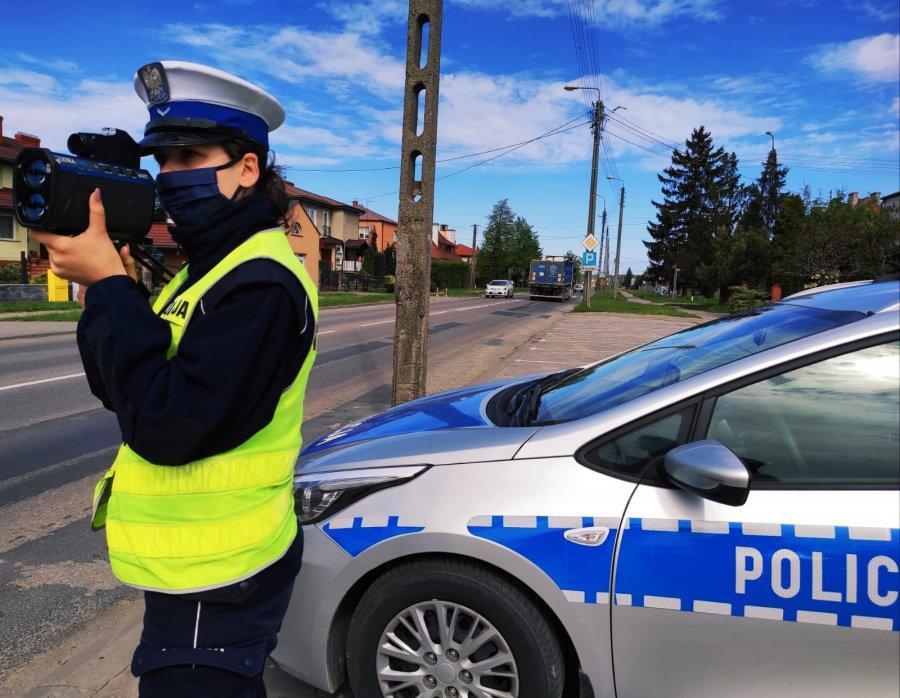 Policjanci zatrzymali piratkę drogową. Pomocna była Krajowa Mapa Zagrożeń
