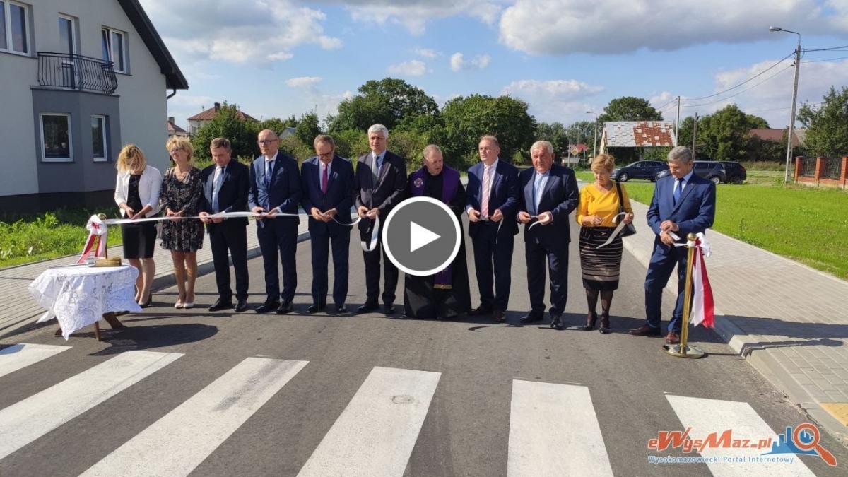 Nowe drogi w gminie Ciechanowiec. Przebudowane dzięki rządowemu funduszowi [foto+video]