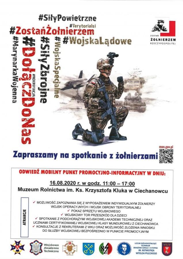 “Zostań Żołnierzem RP” ponownie w Ciechanowcu