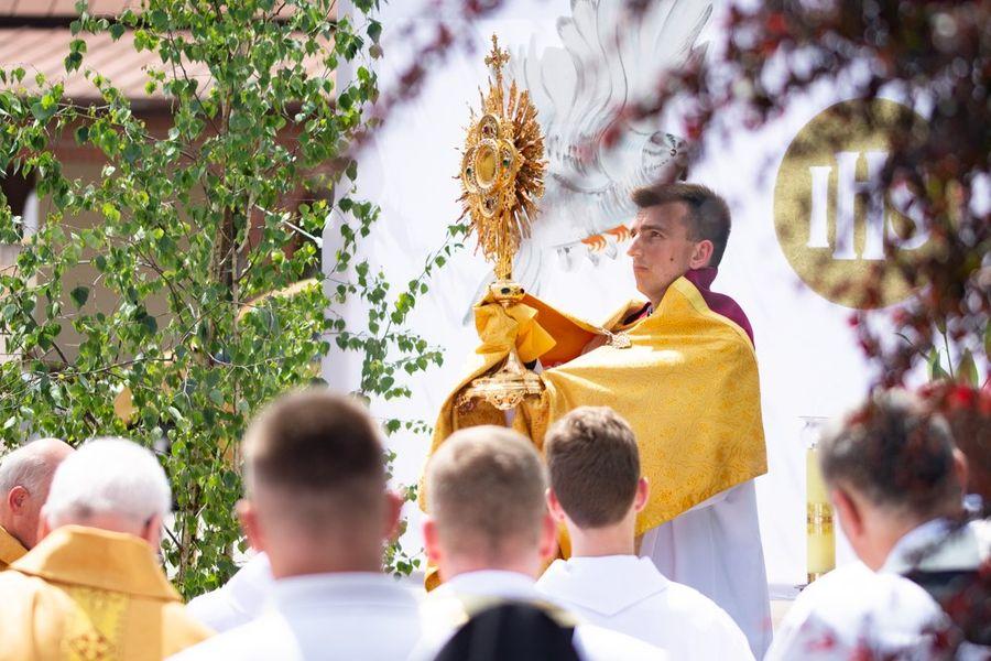 Obchody Bożego Ciała w Wysokiem Mazowieckiem [foto]