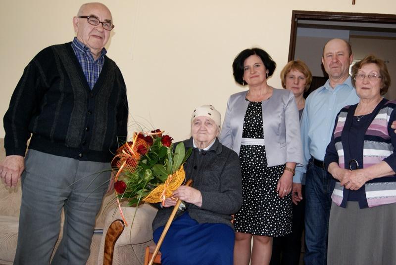 Najstarsza mieszkanka gm. Czyżew skończyła 105 lat