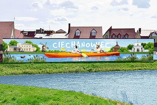 Konkurs na mural w Ciechanowcu rozstrzygnięty. Zobacz zwycięski projekt