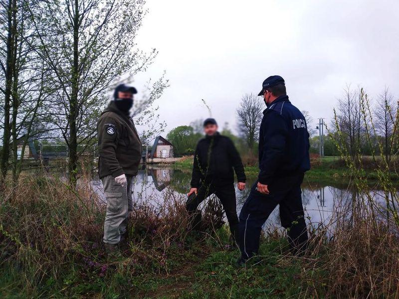 Wspólne działania dzielnicowych i straży rybackiej