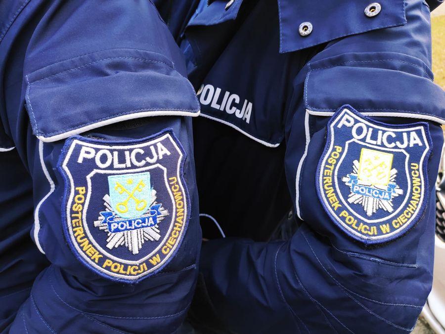 Wzmożone kontrole policji w gminie Ciechanowiec