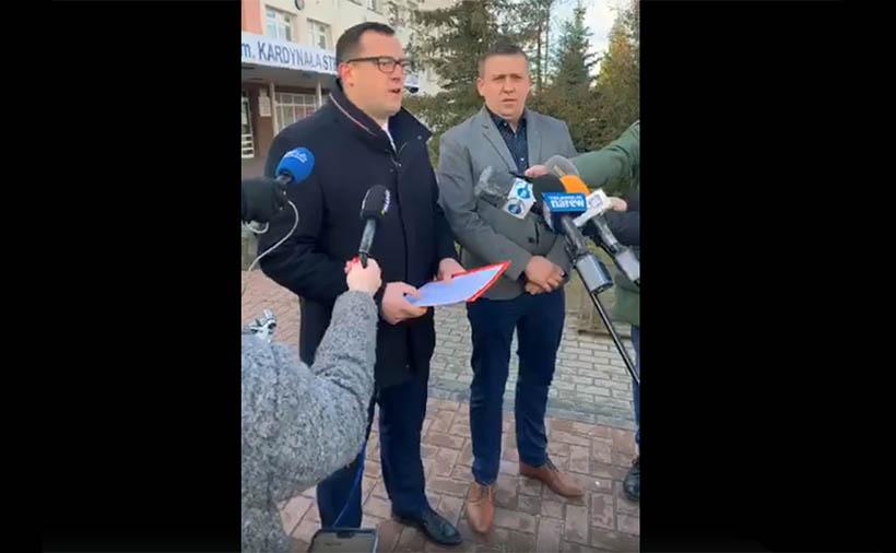 Poseł Stefan Krajewski: „To nie jest szpital przygotowany na tę sytuację”