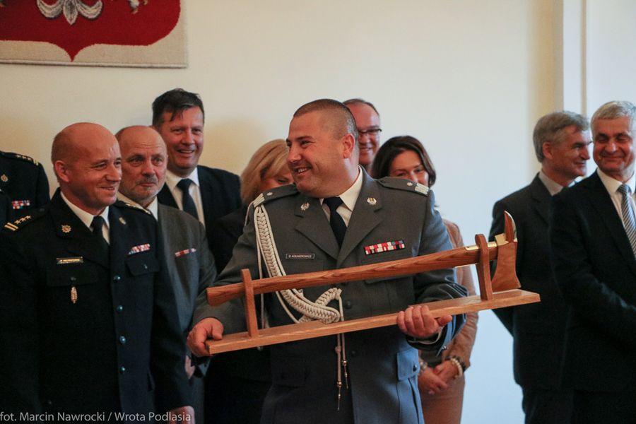 Komendant podlaskiej policji złożył dymisję