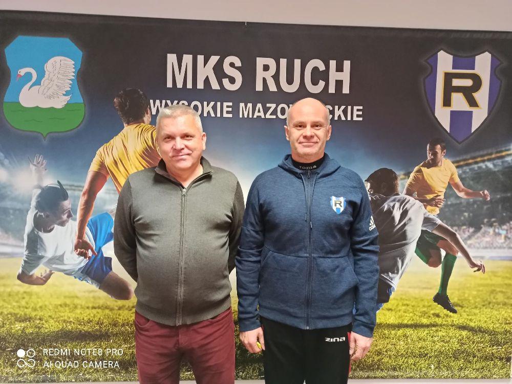 Ruch Wysokie Mazowieckie ma nowego trenera