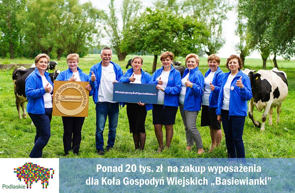 Ponad 20 tys. zł na wyposażenie KGW „Basiewianki”