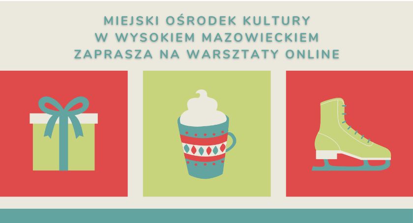 Kalendarz adwentowy - MOK zaprasza na warsztaty online