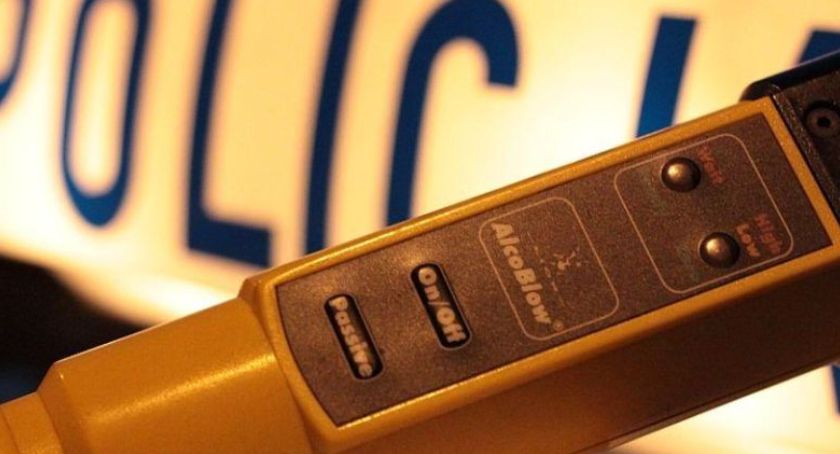 Kierowca miał ponad dwa promile Stracił prawo jazdy