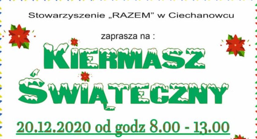 Świąteczny kiermasz dla Michasia w Ciechanowcu